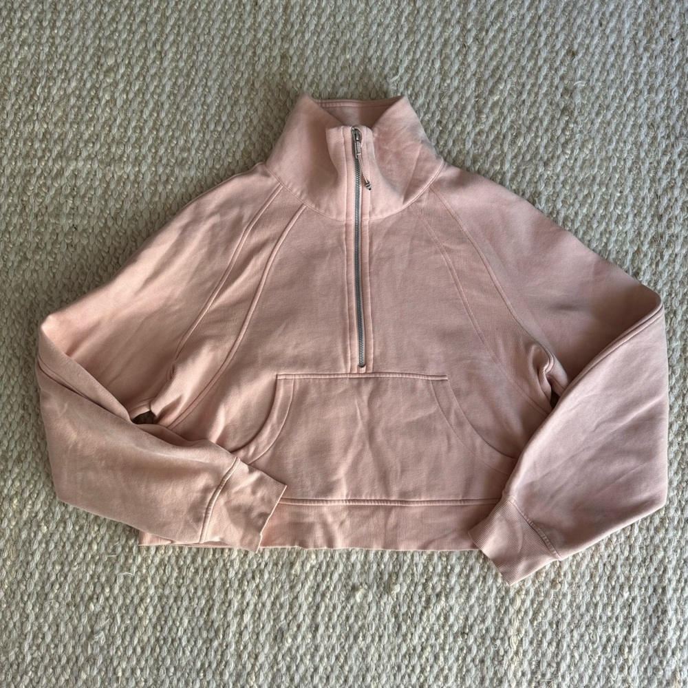 Lululemon Scuba Funnel-Neck Half Zip M/L